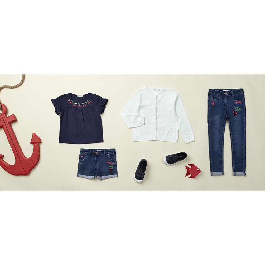 Gilet en tricot à cerises en sequins 