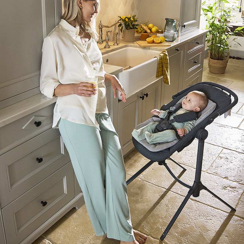 Ρηλάξ Uppy Γκρι Με Ρυθμιζόμενο Ύψος 