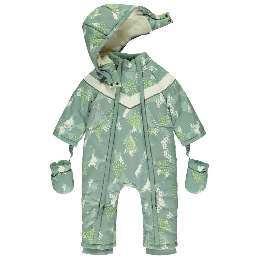 Σακάκι σκι με αποσπώμενη κουκούλα για μωρό αγόρι 