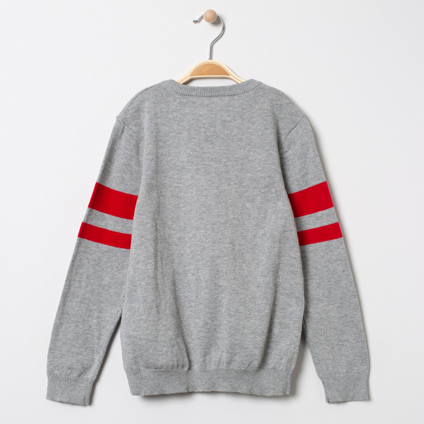 Pull en tricot motif Mickey Disney et bandes placées 