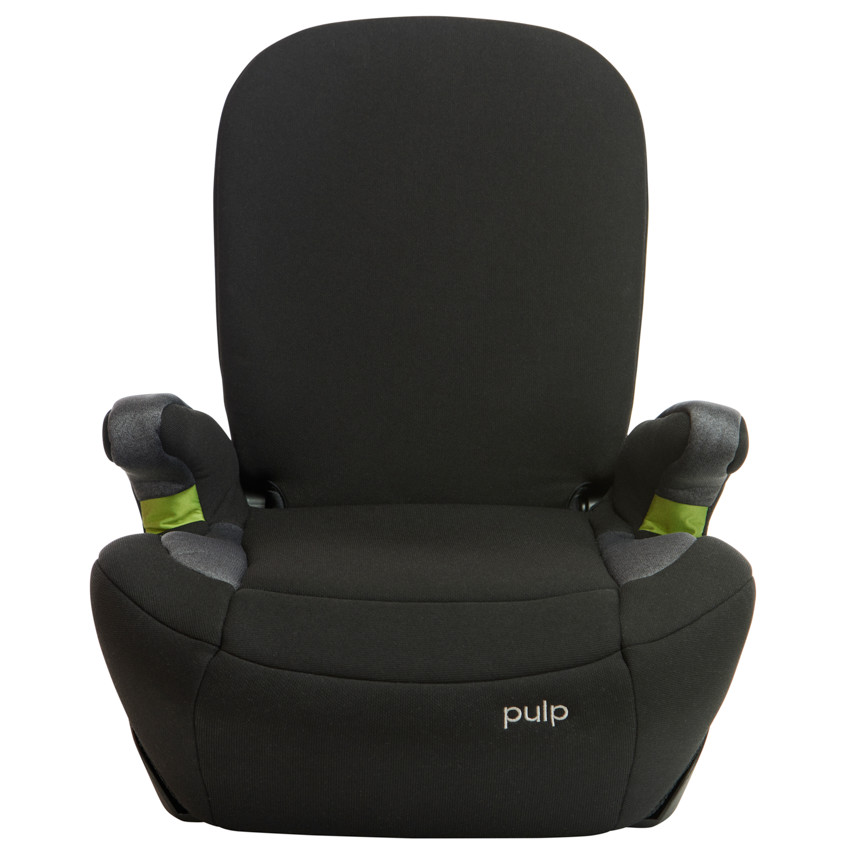 Booster με αναδιπλούμενη πλάτη Pulp i-Size μαύρο 
