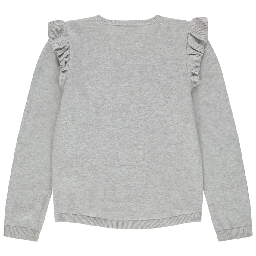 Pull en tricot à volants et Minnie en jacquard Disney 