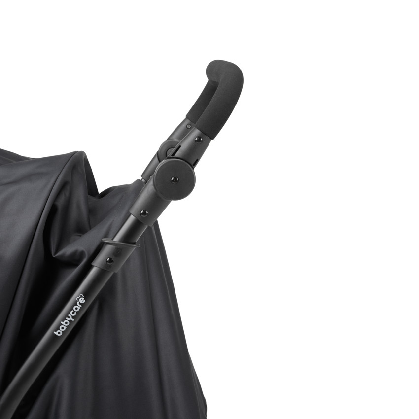 Διπλή καρότσα για κοντινής ηλικίας παιδιά μαύρη 