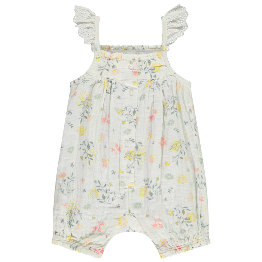 Σορτς από βαμβάκι με floral τύπωμα για μωρό κορίτσι 