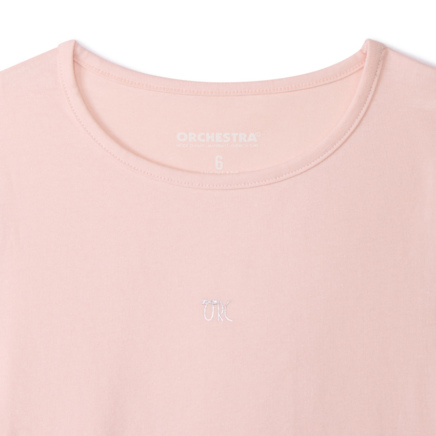 Σετ 3 κοντομάνικα κορμάκια jersey για κορίτσι 