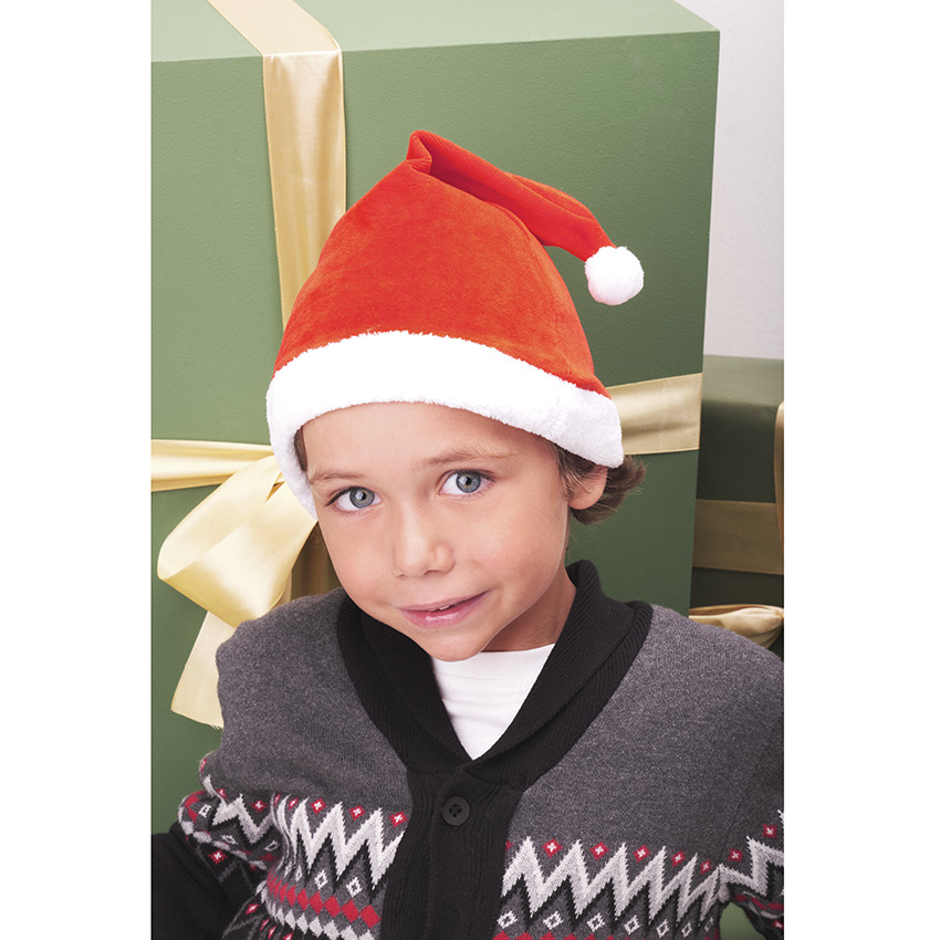 Άσπρο καπέλο Άγιου Βασίλη 