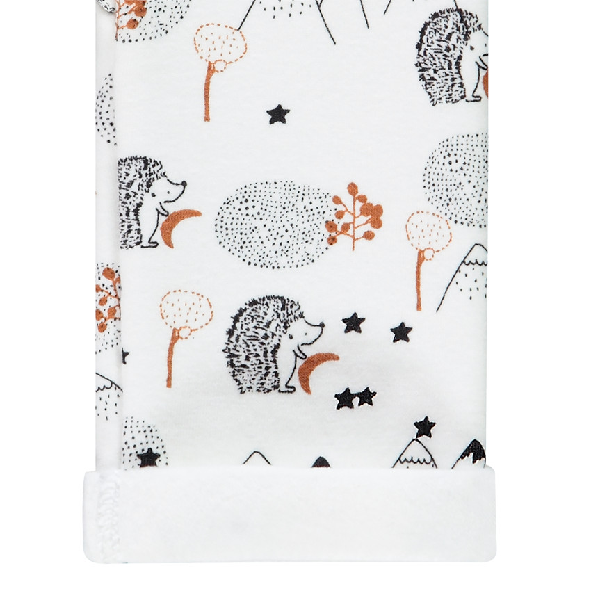 Σύνολο από πλεκτό με σχέδιο σκαντζόχοιροι για μωρό αγόρι 