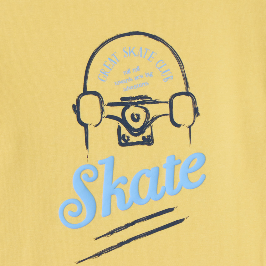 Φούτερ με puff print για αγόρι 