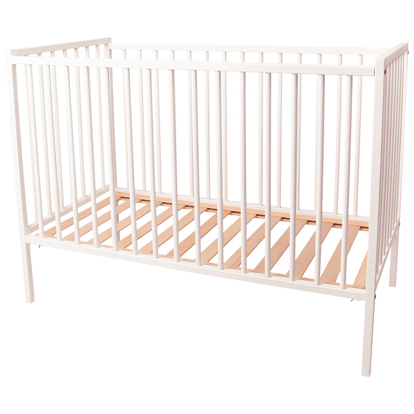 Κρεβάτι με κάγκελα Pocket 2.0 60 x 120 cm - Λευκό 