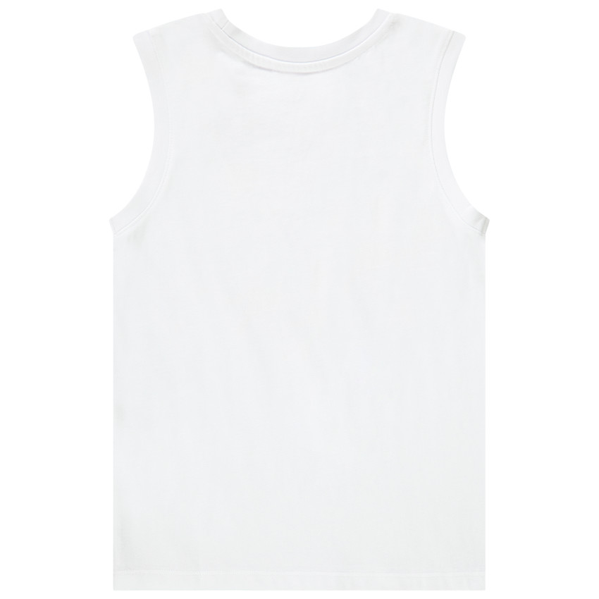 Αμάνικο μπλουζάκι από jersey με φαντεζί σχέδιο για αγόρι 