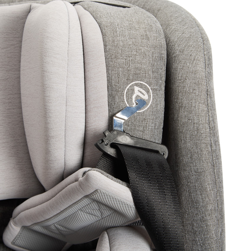 Κάθισμα αυτοκινήτου περιστρεφόμενο i-Size 40-150 cm P4One Xelium γκρι 