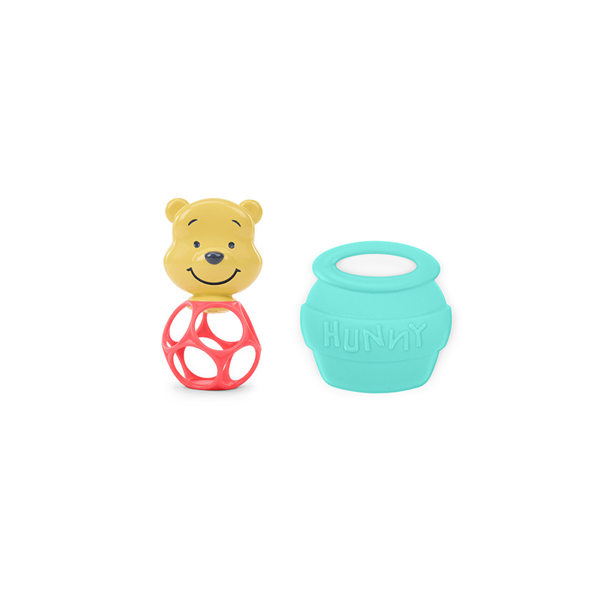 DISNEY Winnie The Pooh Κουδουνίστρα και Μασητικό Οδοντοφυΐας 