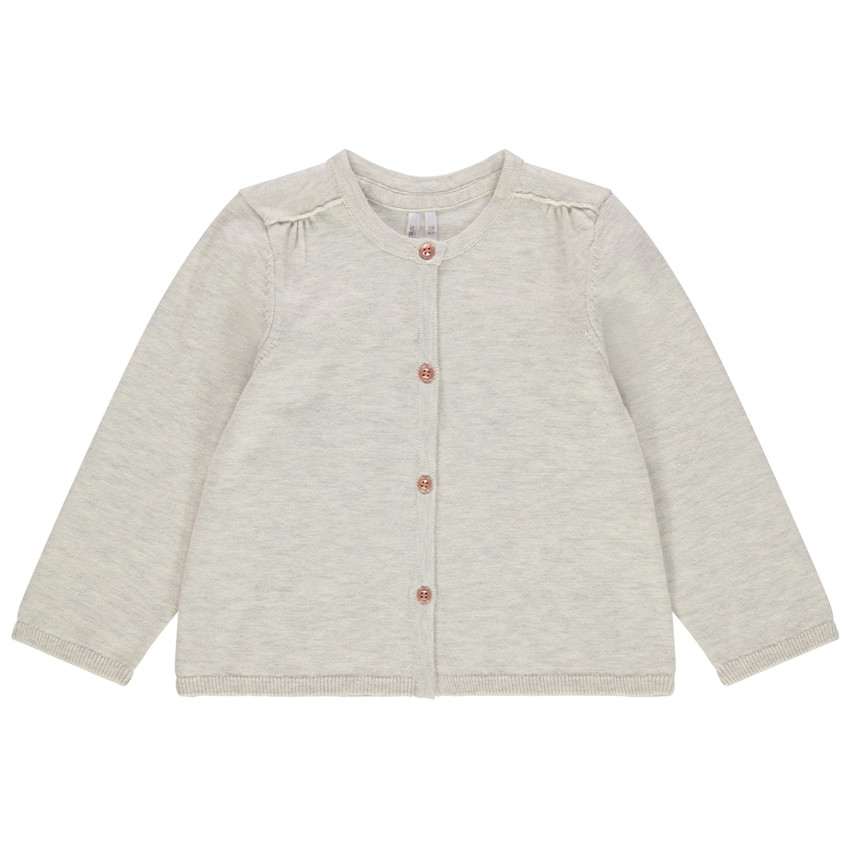 Gilet en tricot chiné  