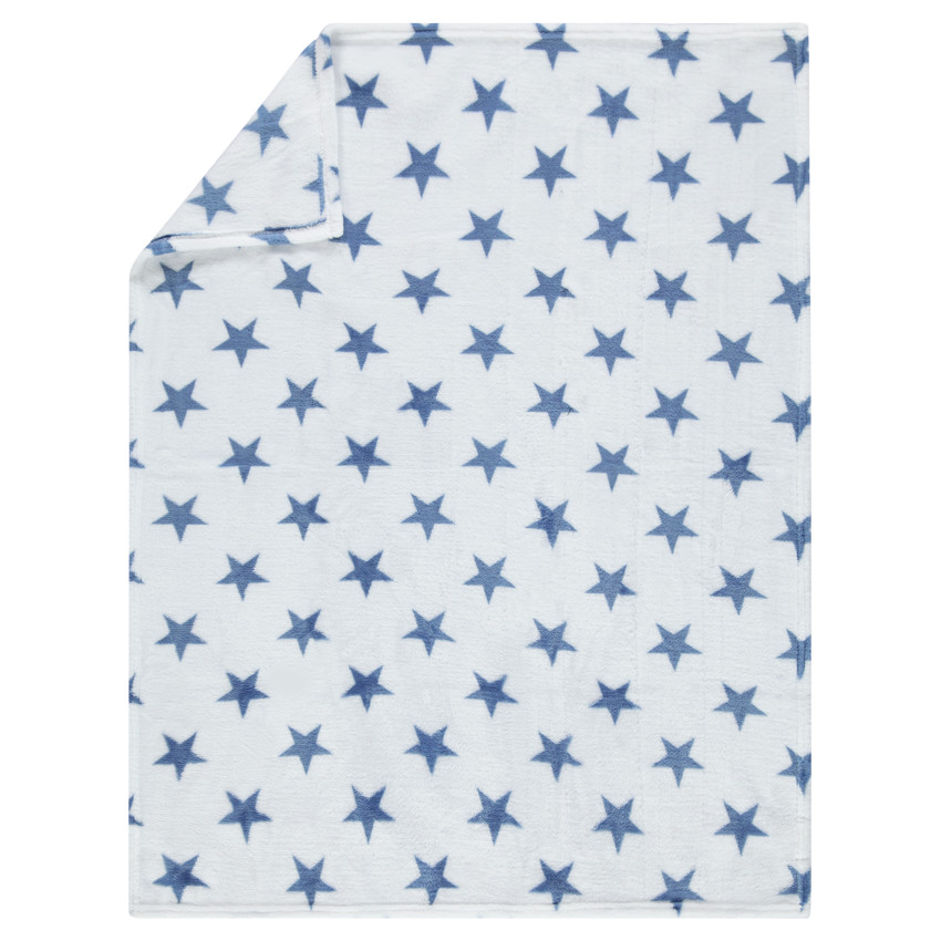 Σετ με κουβερτούλα από συνθετική γούνα sherpa και λούτρινο ρομπότ 