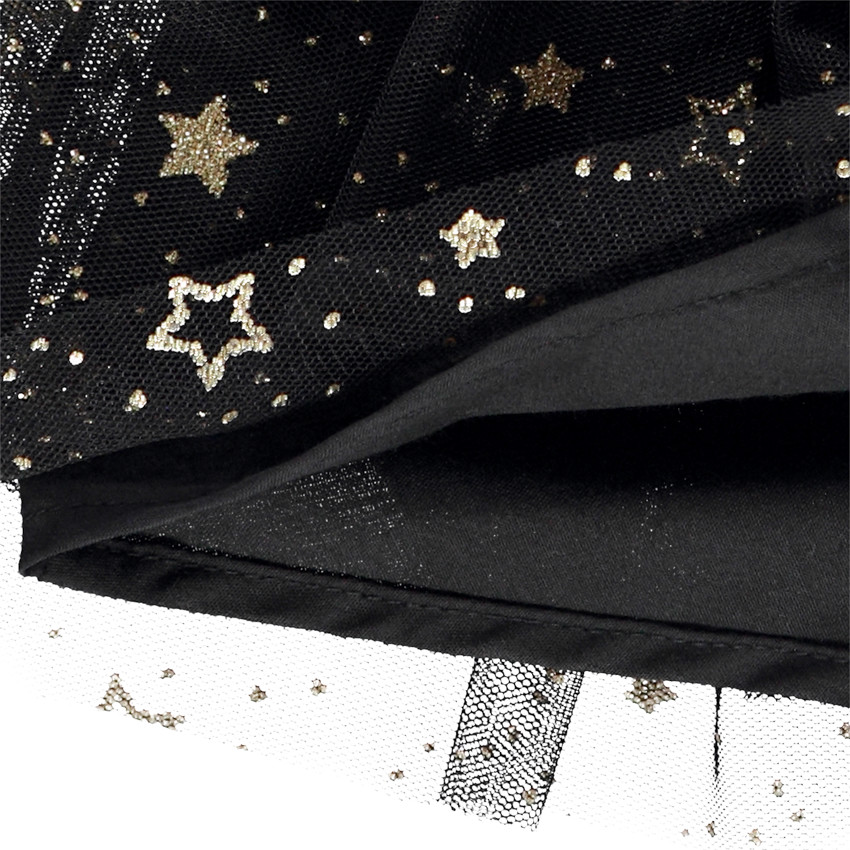 Φούστα κοντή με τούλι και σχέδιο αστέρια για bebe κορίτσι 