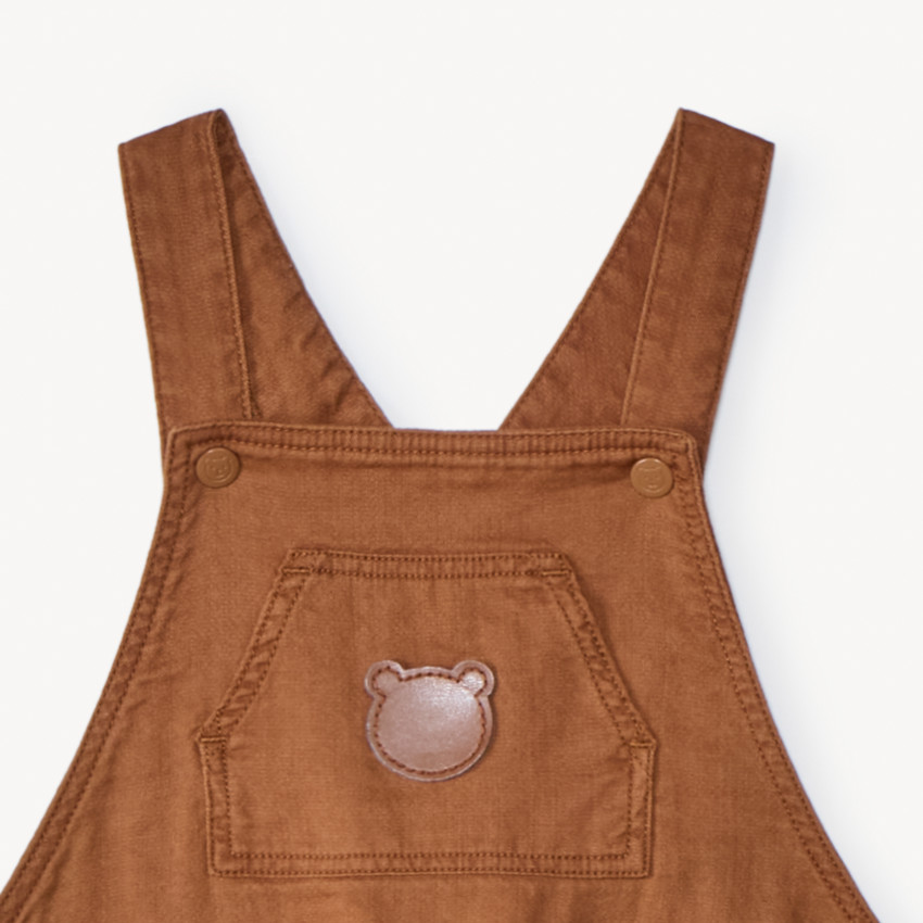 Μακρύ σαλόπετα με σήμα αρκούδας για μωρό αγόρι 