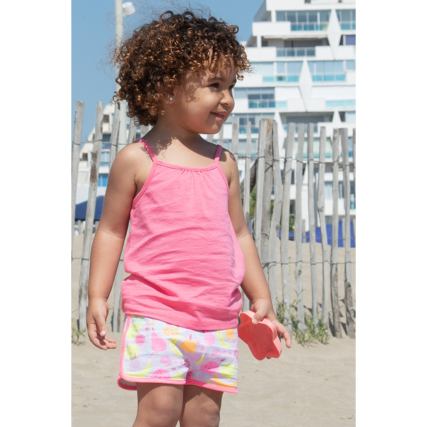 Lot de 3 débardeurs unis pour bébé fille 