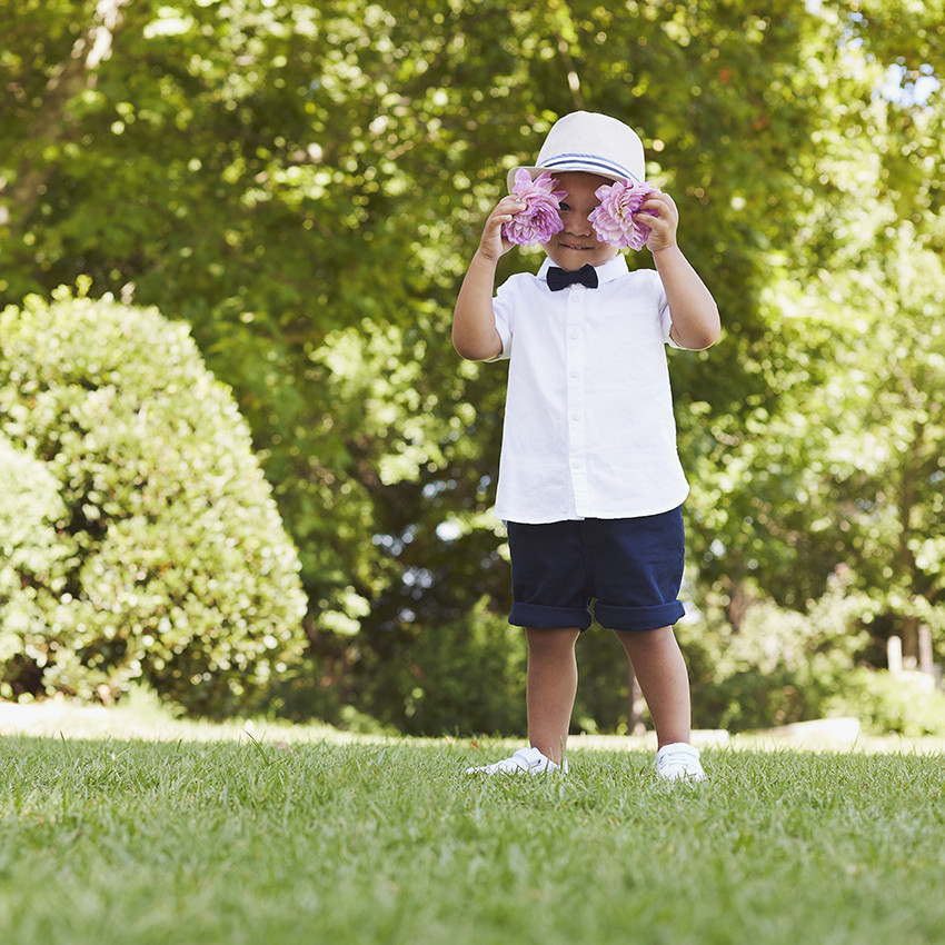 Πουκάμισο γάμου με φιόγκο για μωρό αγόρι 