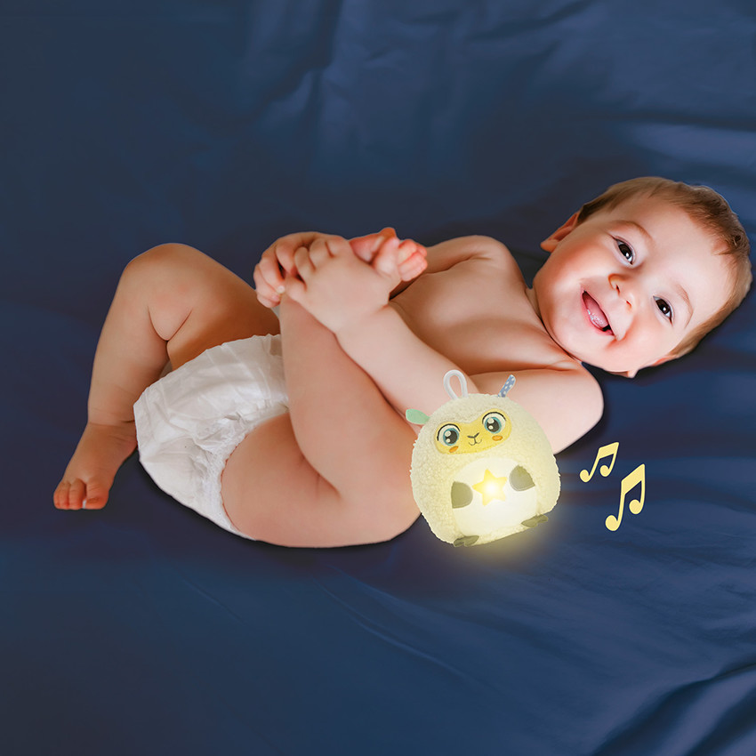 Βρεφικό Παιχνίδι Twinkle Twinkle Προβατάκι με Φως & Ήχους 