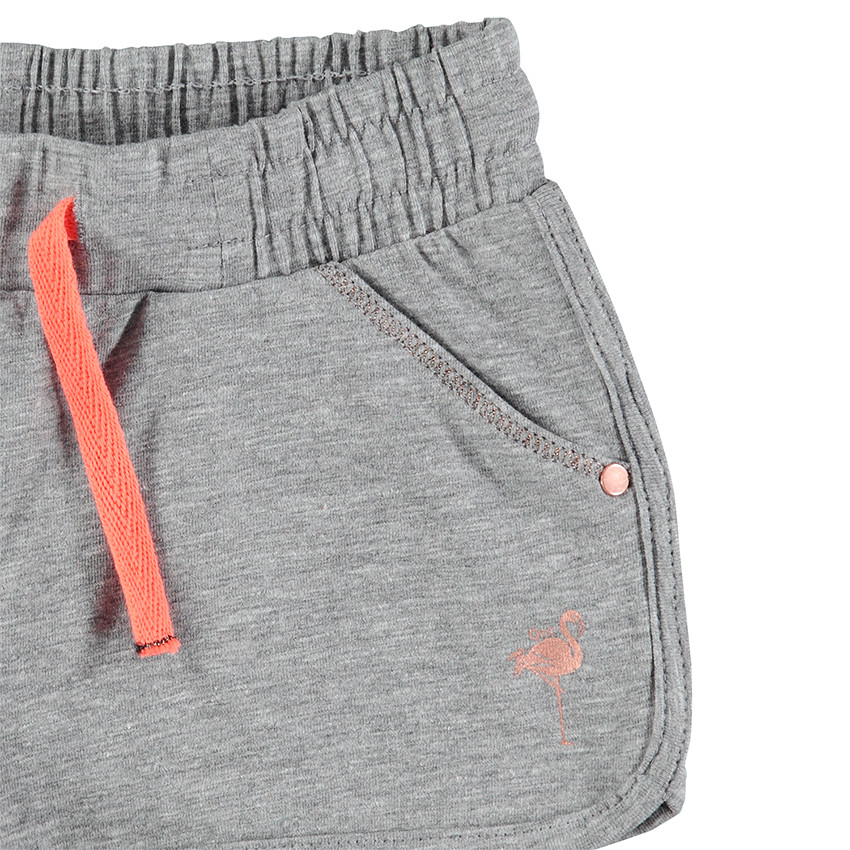 Σορτς από jersey με σχέδιο φλαμίνγκο 