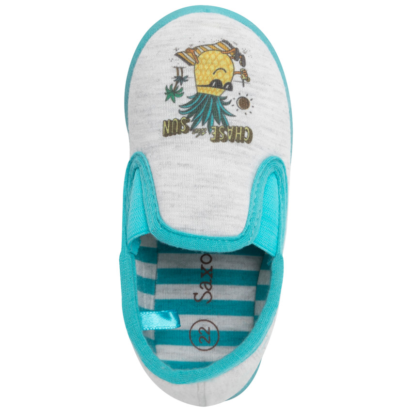 Chaussons bas motif ananas pour bébé garçon Main Chaussons bas motif ananas pour bébé garçon