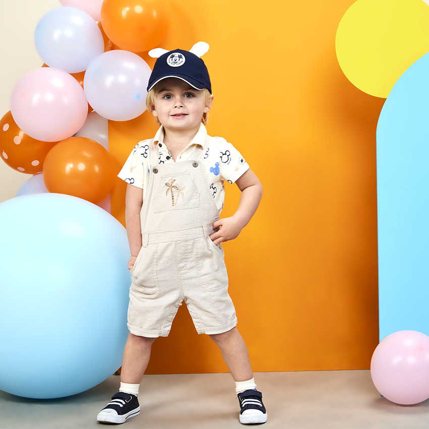 Πόλο κοντομάνικο με σχέδιο Mickey Disney για bebe αγόρι 