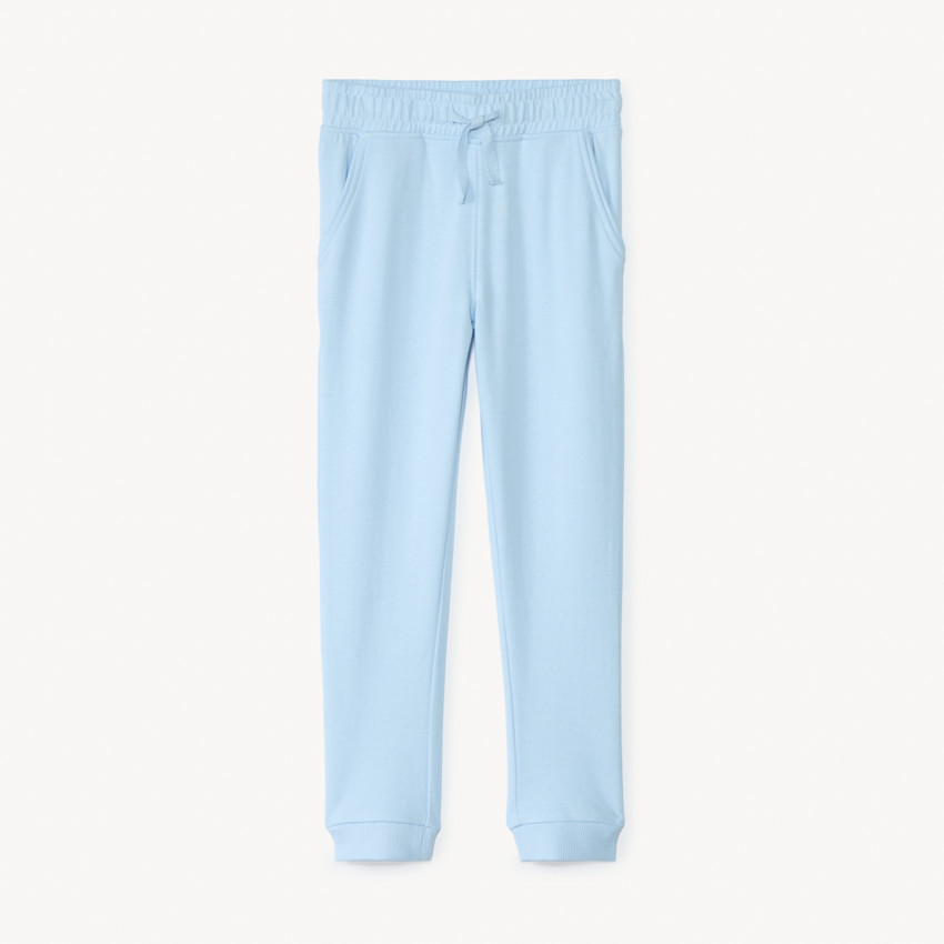 Φόρμα από molleton μονόχρωμη για κορίτσι 