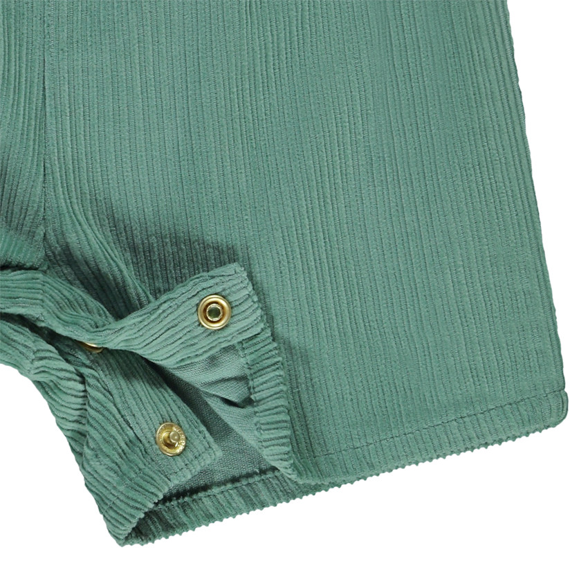 Σαλοπέτα κοντή κοτλέ με κεντήματα για bebe κορίτσι 