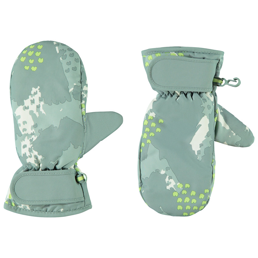 Γάντια σκι με επένδυση από συνθετικό δέρμα και σχέδιο για αγόρι 