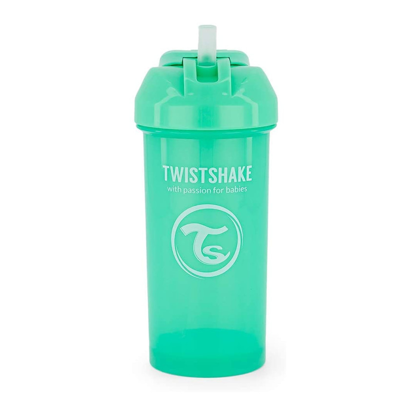 Κύπελλο Straw Cup 360ml 6+Μηνών Pastel Green 