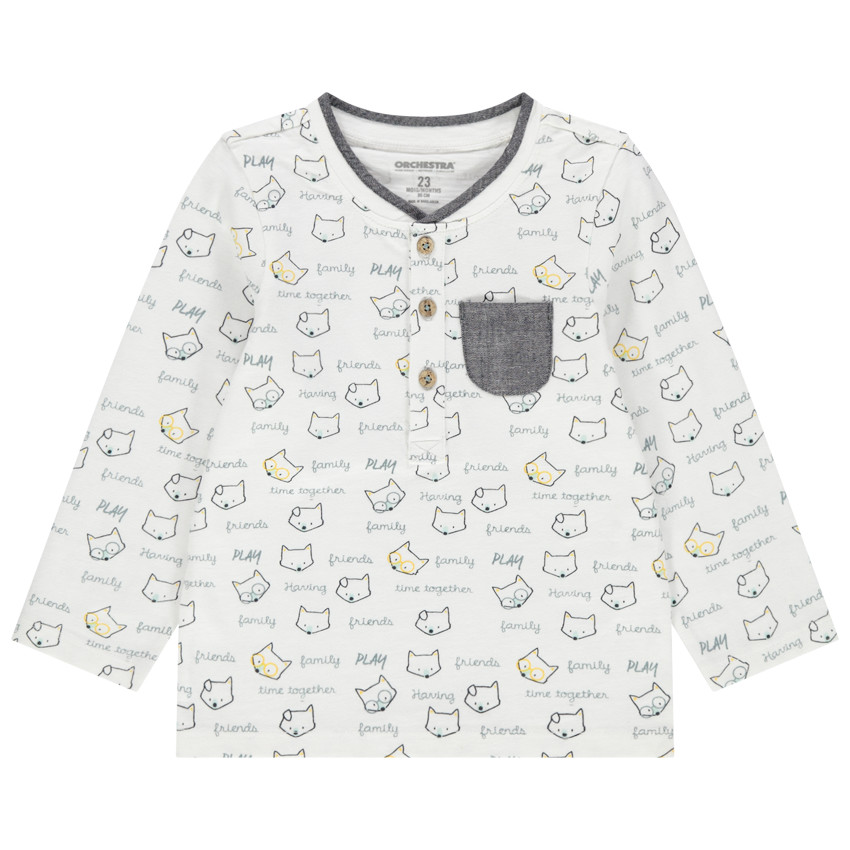 Polo manches courtes imprimé animal all-over  Additional Polo manches courtes imprimé animal all-over