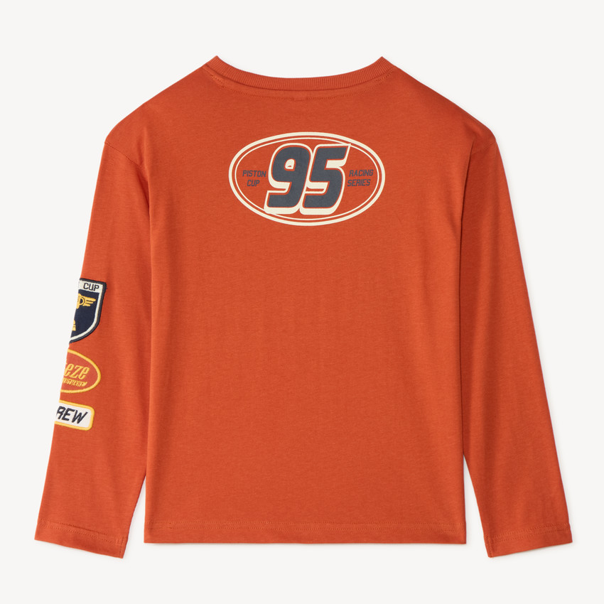 T-shirt αγοριού με μακρύ μανίκι και διακριτικό Flash McQueen Disney Pixar 