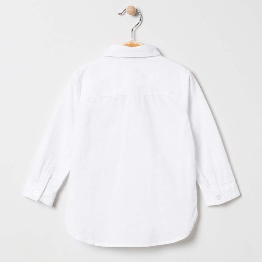 Chemise blanche à noeud papillon amovible  Additional Chemise blanche à noeud papillon amovible