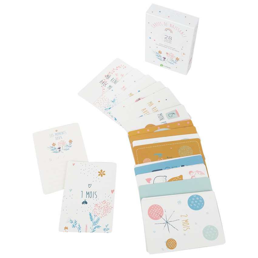 Κάρτες φωτογραφίας γέννησης bebe κορίτσι x28 