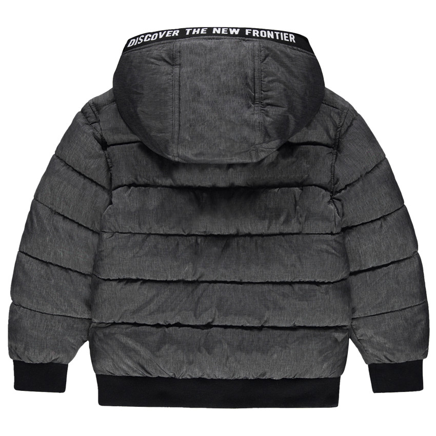 Παλτό πλεκτό με επένδυση από μικροπολάρ για αγόρι 