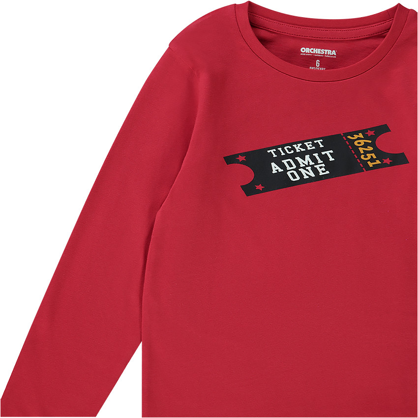 Pyjama 2 pièces manches longues print garçon 