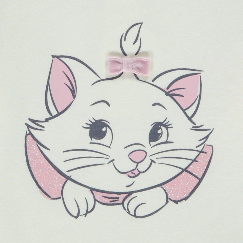 T-shirt μακρυμάνικο με βολάν Marie Disney για κορίτσι μωρό 