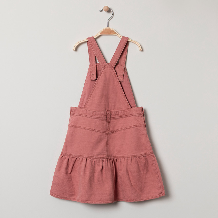 Φόρεμα -σαλοπέτα ρόζ  toile 