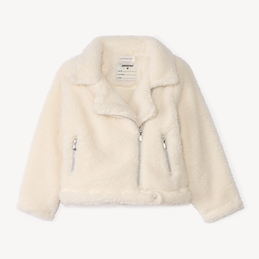 Perfecto en sherpa moutonné pour fille 