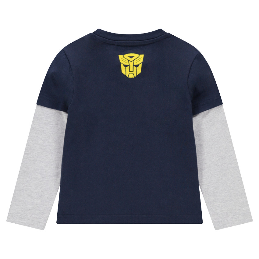 Μακρυμάνικη μπλούζα 2 σε 1 με στάμπα ©Transformers 