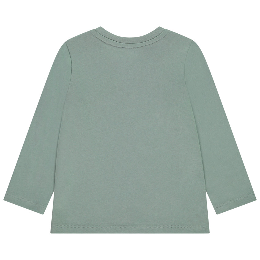 T-shirt μακρυμάνικο με φαντεζί σχέδιο για μωρό αγόρι 