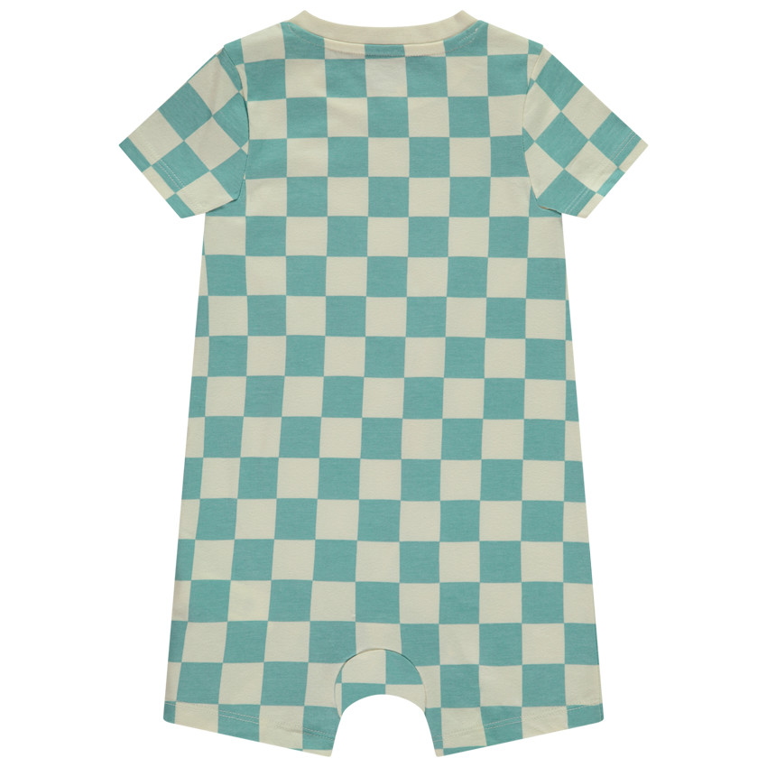 "Σορτς με σχέδιο καρό και skate για μωρό αγόρι" 