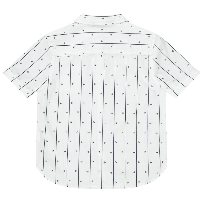 Πουκάμισο κοντομάνικο ριγέ για αγόρι 