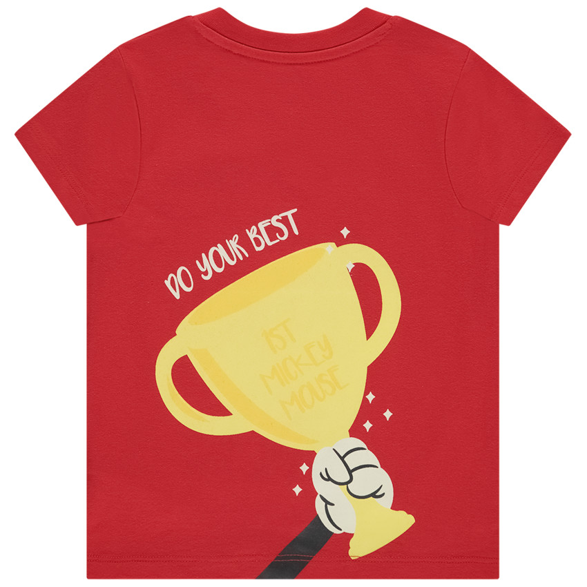 Κοντομάνικο μπλουζάκι print Mickey Disney για bebe αγόρι 