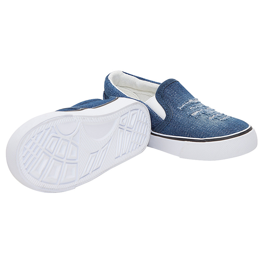 Υφασμάτινα χαμηλα αθλητικά με φθαρμένη όψη σε νούμερα 24 έως 27 