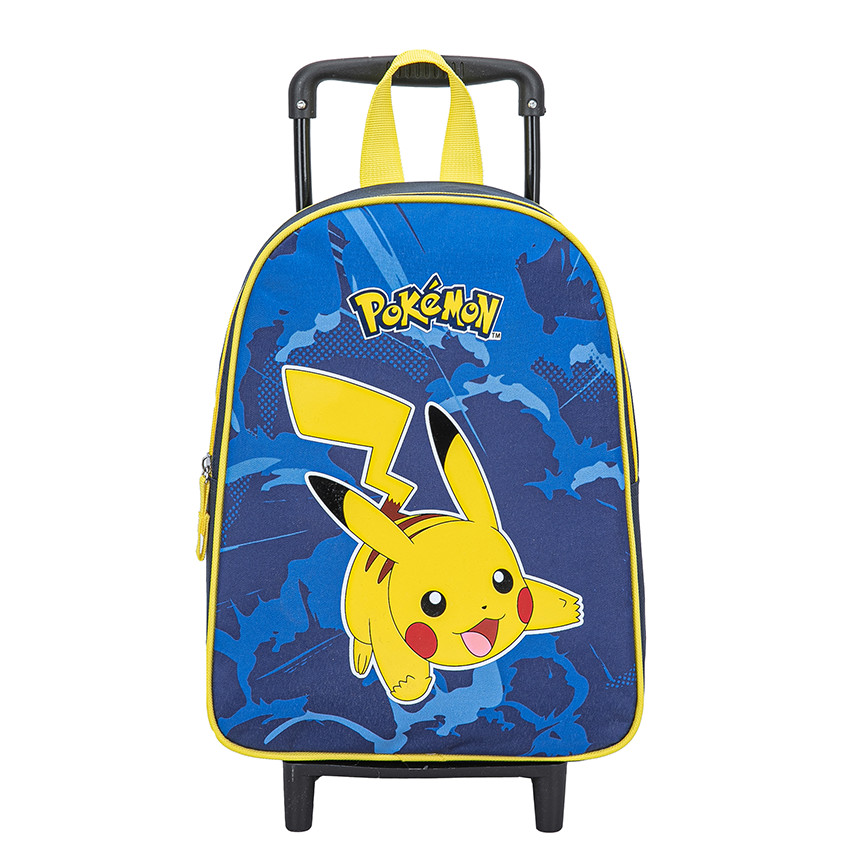 Sac à dos à roulettes Pikachu Pokémon - 43 cm 
