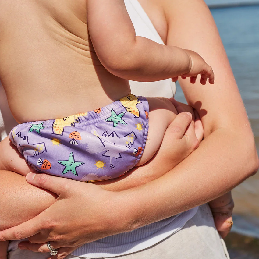 Couche de bain lavable révolutionnaire Flash 2-3 ans 