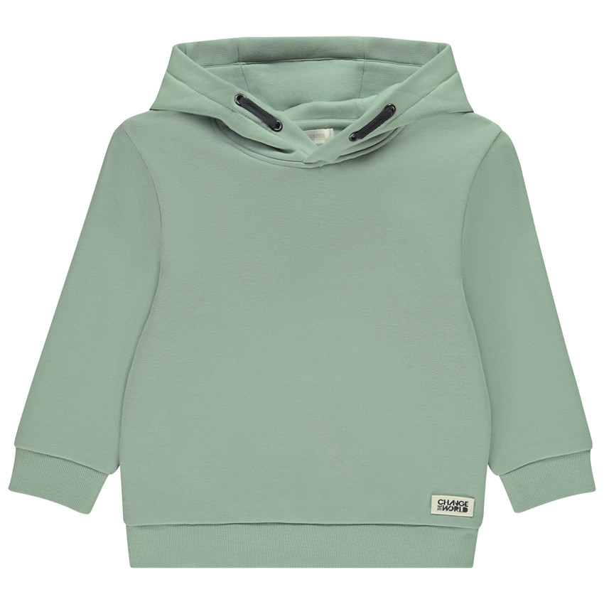 Sweat molleton uni a capuche croisee pour garcon Orchestra