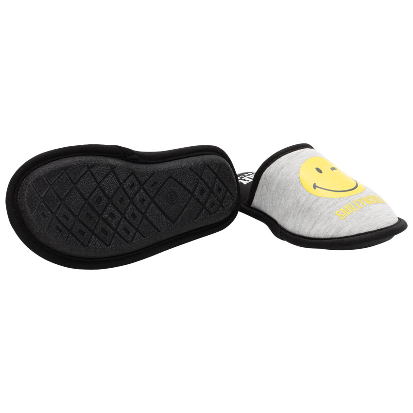 Βρεφικά παπουτσάκια από jersey print Smiey 