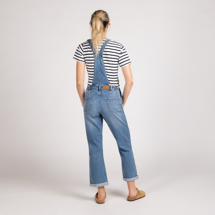 Μακρύ τζιν σορτσάκι εγκυμοσύνης 